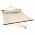 Amaca in legno e poliestere crema 200x140 cm