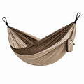 Amaca da Campeggio in Nylon Marrone e Beige