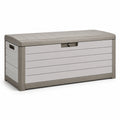 Baule da giardino in plastica 120x45x60 cm