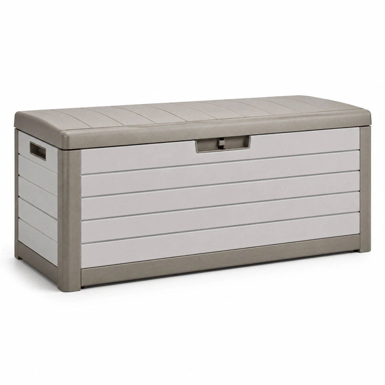 Baule da giardino in plastica 120x45x60 cm